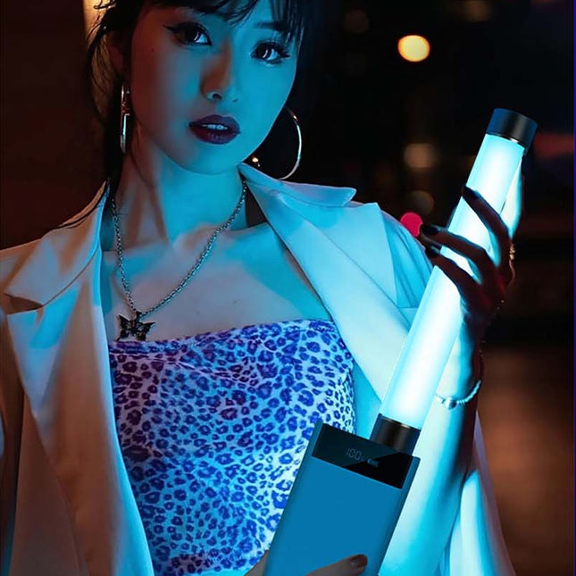 Barevná přenosná neonová LED lampička