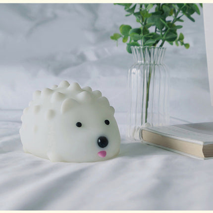 Nabíjecí silikonová lampička ježek