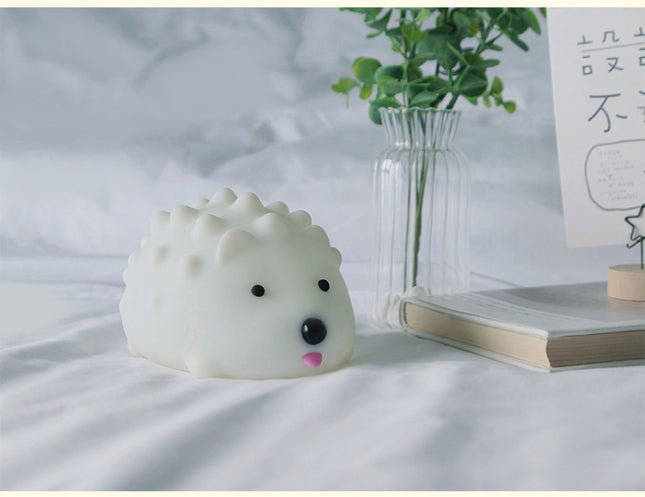 Nabíjecí silikonová lampička ježek