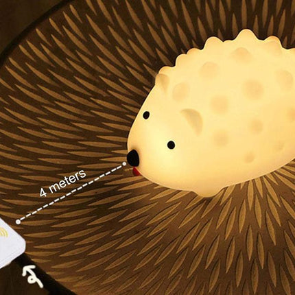 Nabíjecí silikonová lampička ježek