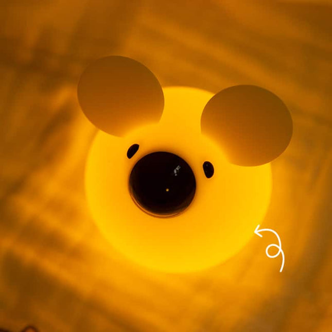 Nabíjecí dětské noční světlo myška
