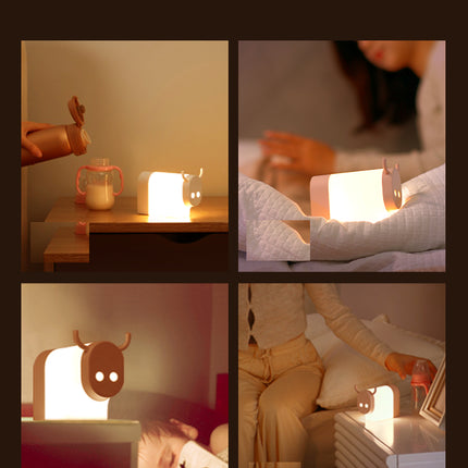 Dětské noční světlo ve tvaru krávy