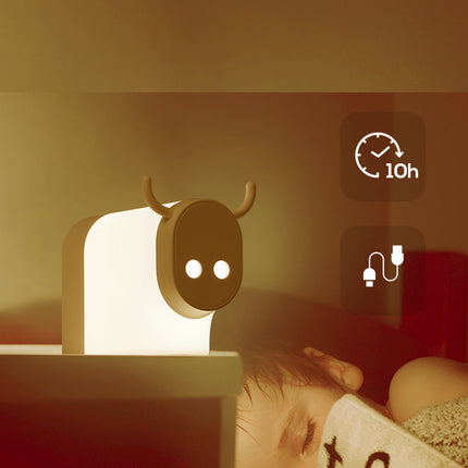Dětské noční světlo ve tvaru krávy
