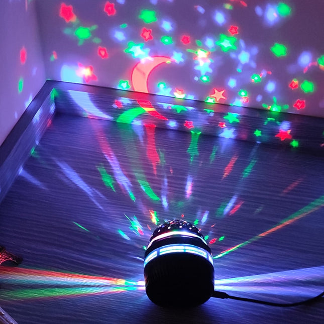 LED projektor hvězdné oblohy a měsíce