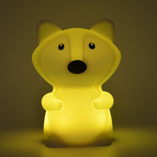 Silikonová lampička liška s ovladačem