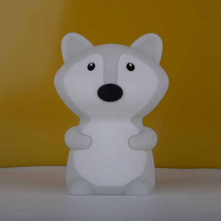 Silikonová lampička liška s ovladačem