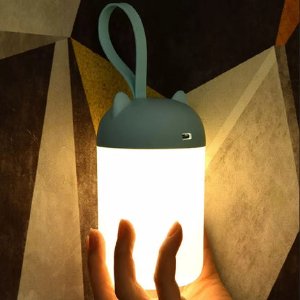 Přenosné dotykové LED noční světlo USB