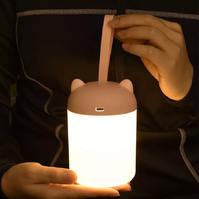 Přenosné dotykové LED noční světlo USB