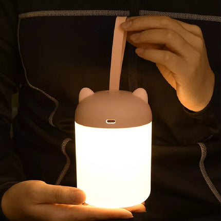 Přenosné dotykové LED noční světlo USB